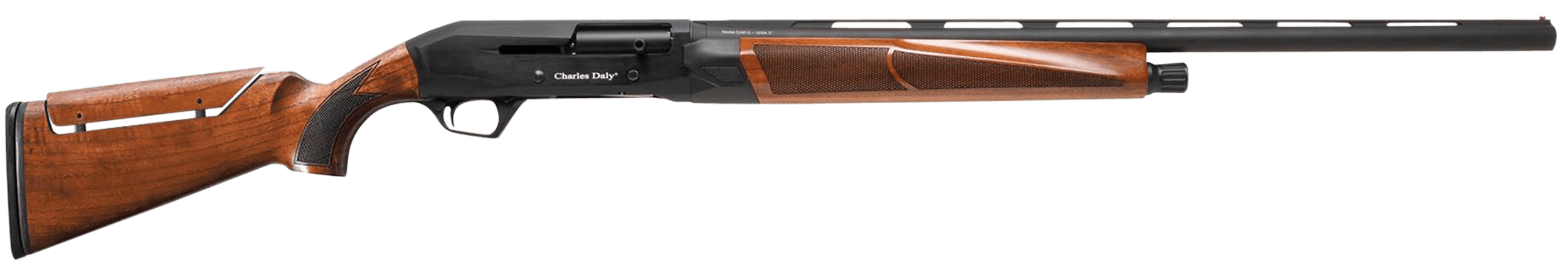 Charles Daly 601 DPS Sporting Clay 12GA, 30in. Barrel, 4rd, Wood Stock & Forend. Adj. Comb - Black (930312)