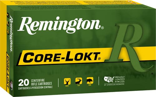 Remington Core Lokt 450 Bushmaster Pointed Soft Point 300 Grain 20 Rounds
