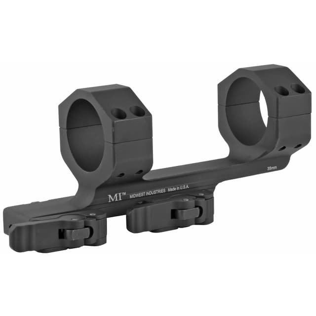 Midwest Industries Quick Detach Aluminum 35mm Scope Mount for AR-15 Picatinny Rails