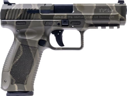 Canik Tp9 Elite Sub Compact Pistol 9mm 4.46 inch Barrel 18 round Reptile Green