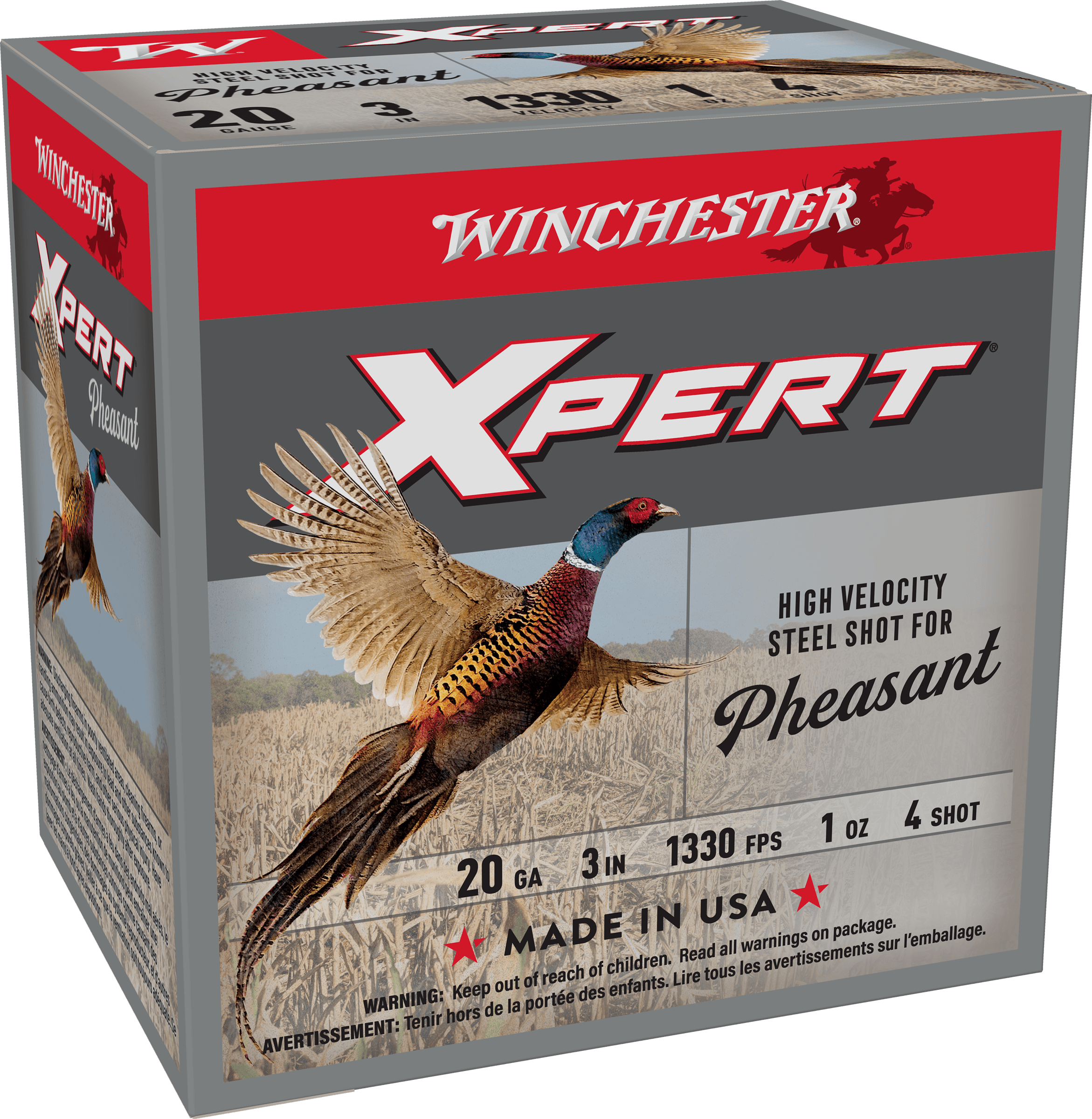 Winchester Super-X Xpert Pheasant Steel 20 Gauge Steel Shot 1 oz 25 Rounds