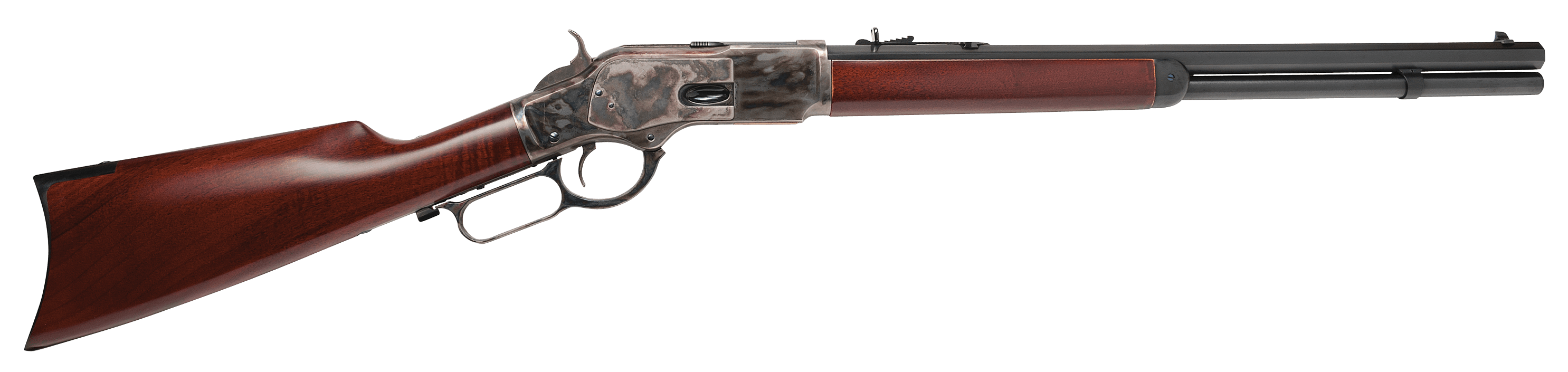Cimarron Firearms Cimarron 1873 Saddle Rifle .45 Colt 20 in 10+1 Case Hardened
