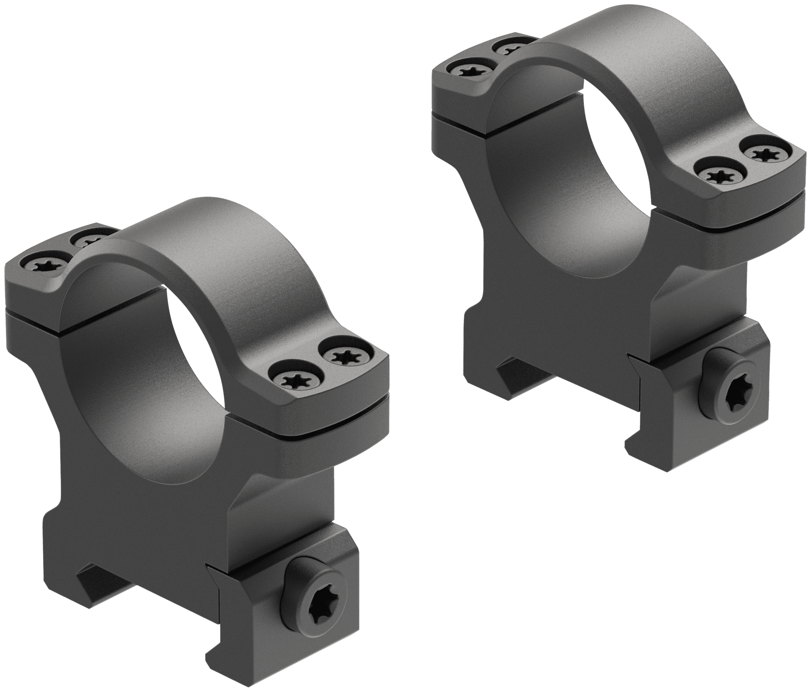 Leupold BackCountry Cross Slot Scope Rings 1 in High 7075 T6 Aluminum