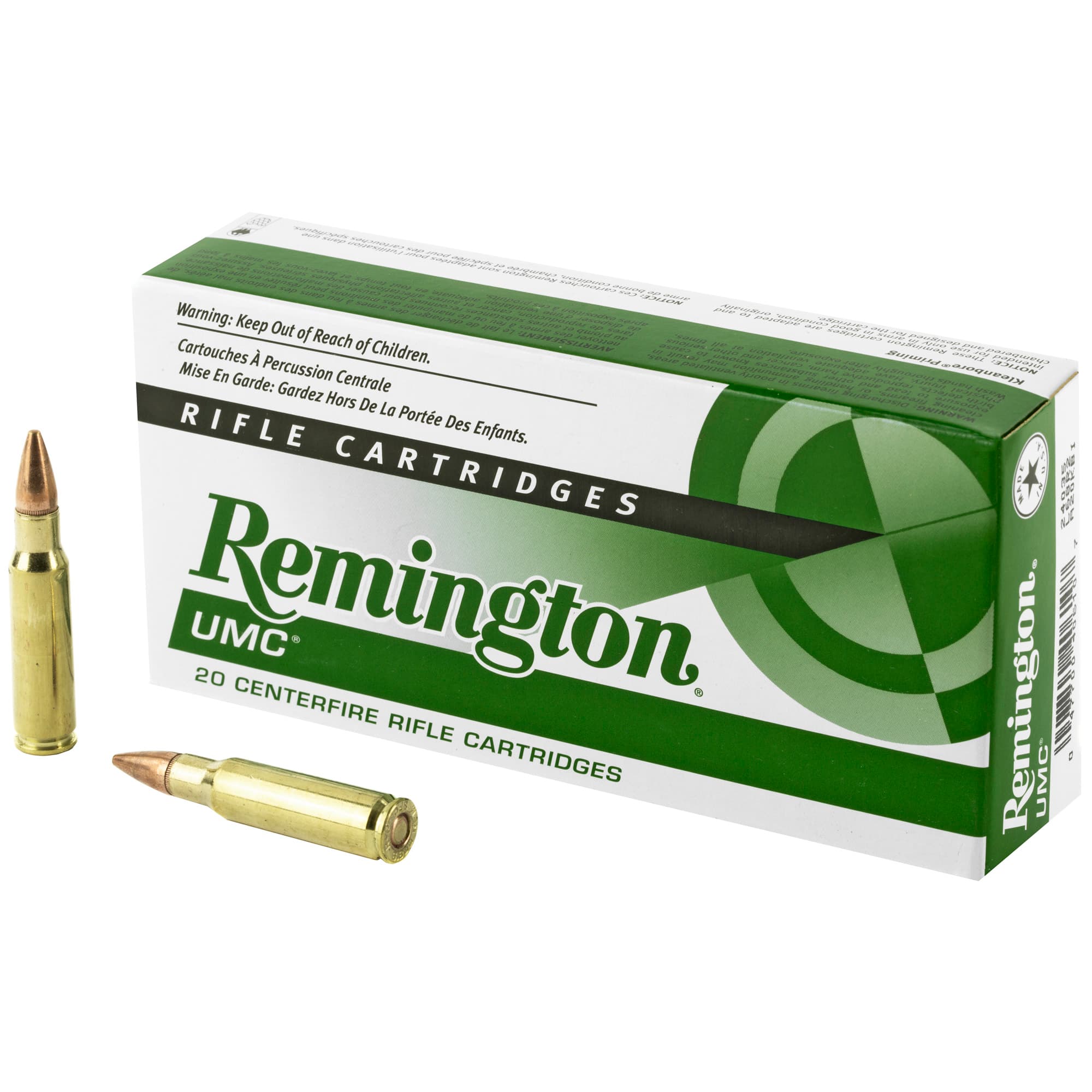 Remington UMC 6.8 Remington SPC Full Metal Jacket 115 Grain 20 Rounds