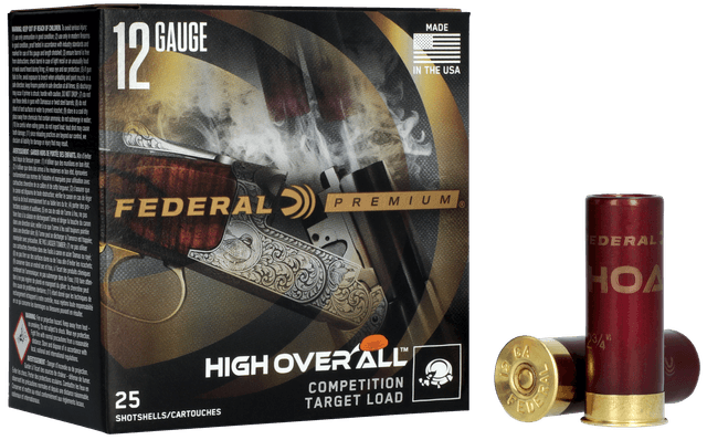 Federal Premium High Over All 12 Gauge 1 Ounce 7.5 Shot 25 Rounds - HOA12H175