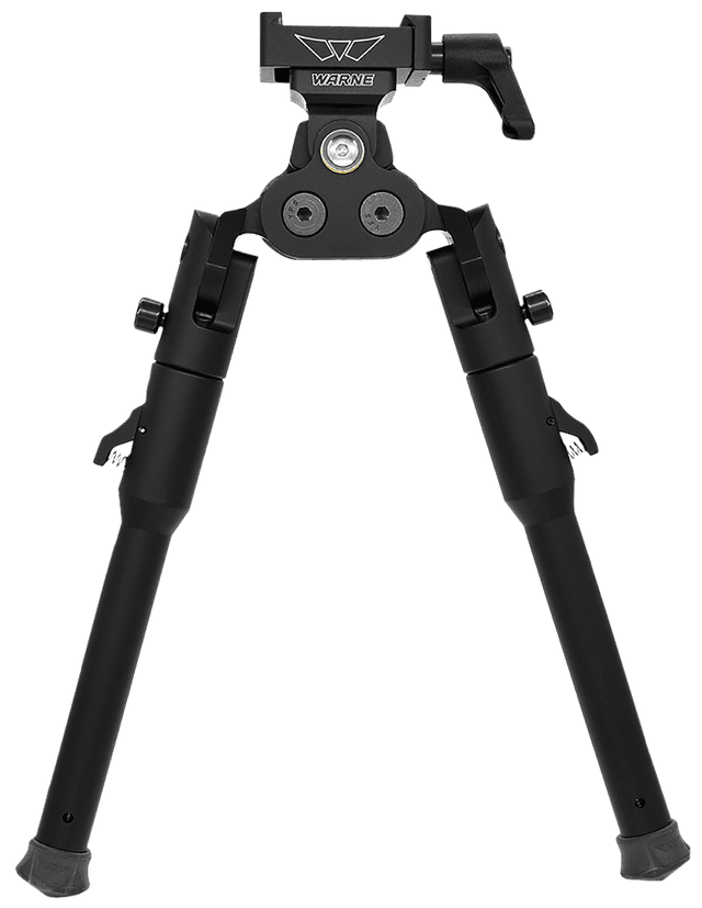 Warne 7922M Skyline Pro Bipod  Black Anodized ARCA Interface Head with Lite Legs