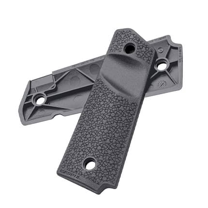 Magpul 1911 Grips Gray Polymer Ambidextrous Safety Cut for 1911 Commander