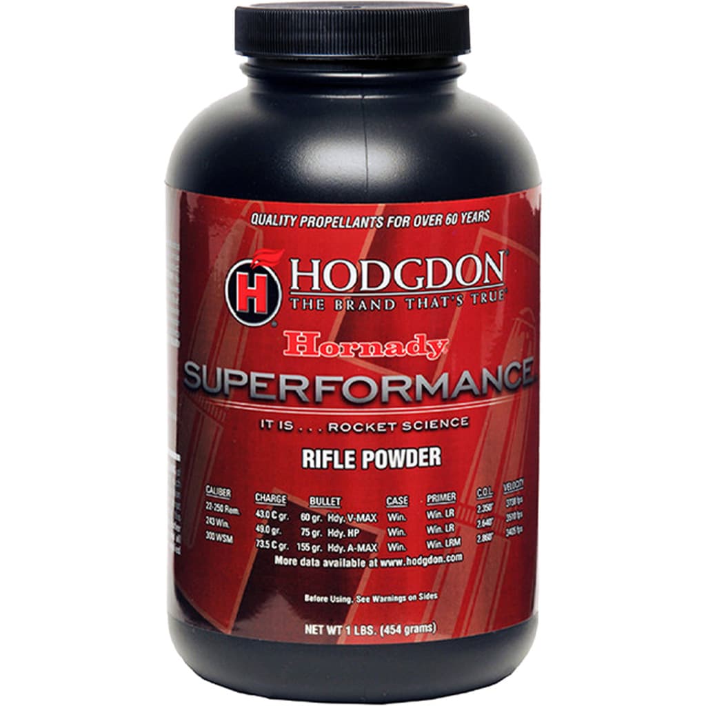 SUPERFORMANCE SMOKELESS POWDER 1 LB