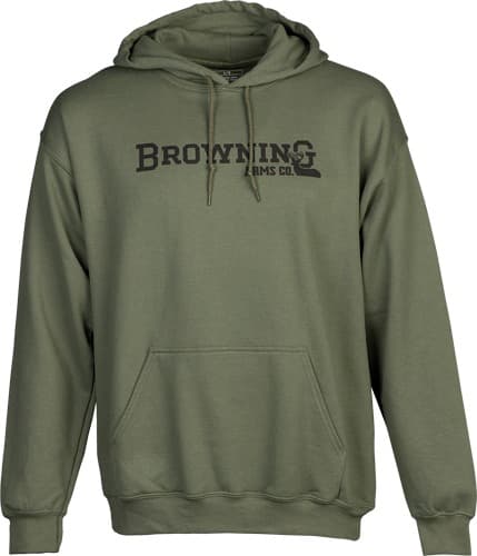 Browning Buckmark Hoodie Dark Green Large