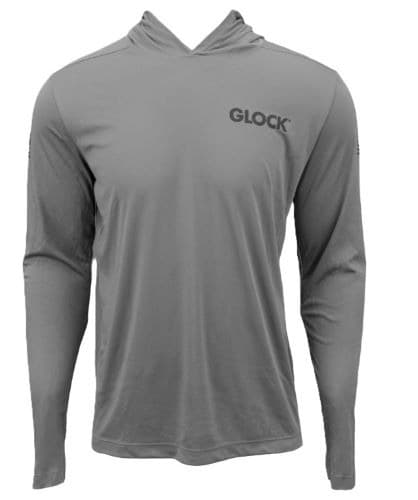 Glock Hooded Performance Shirt 2X-Large Gray