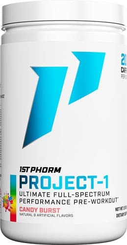 1st Phorm Project-1 Pre Workout Candy Burst