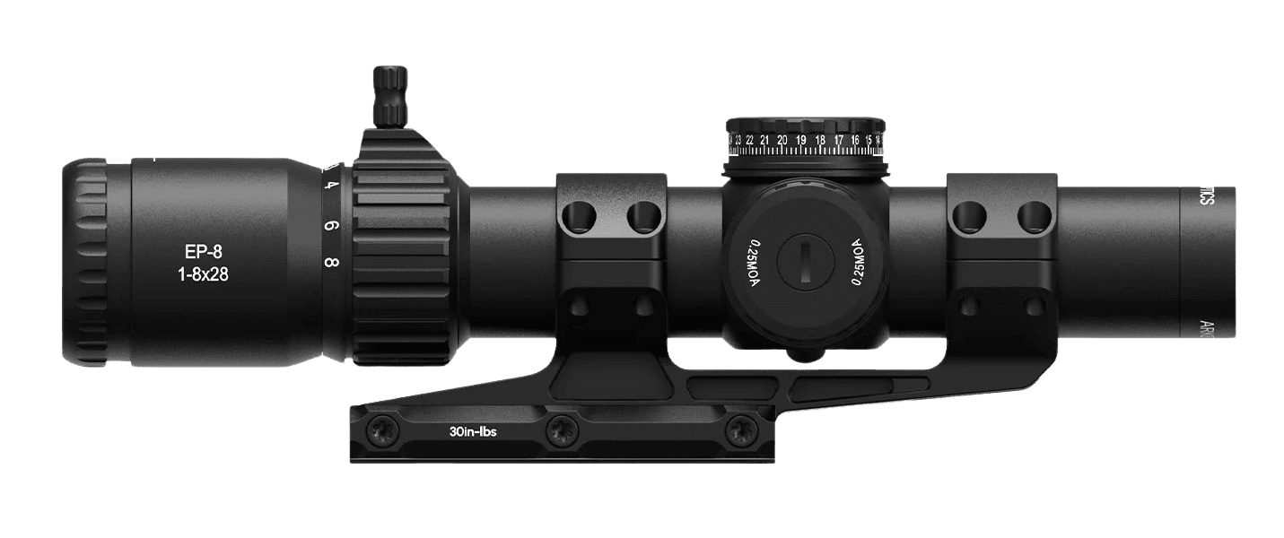 Arken EP8 1-8x28mm FFP 34mm MOA KL Box Riflescope