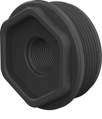 Breek Arms Direct Thread HUB Suppressor Mount 1/2-28 Stainless