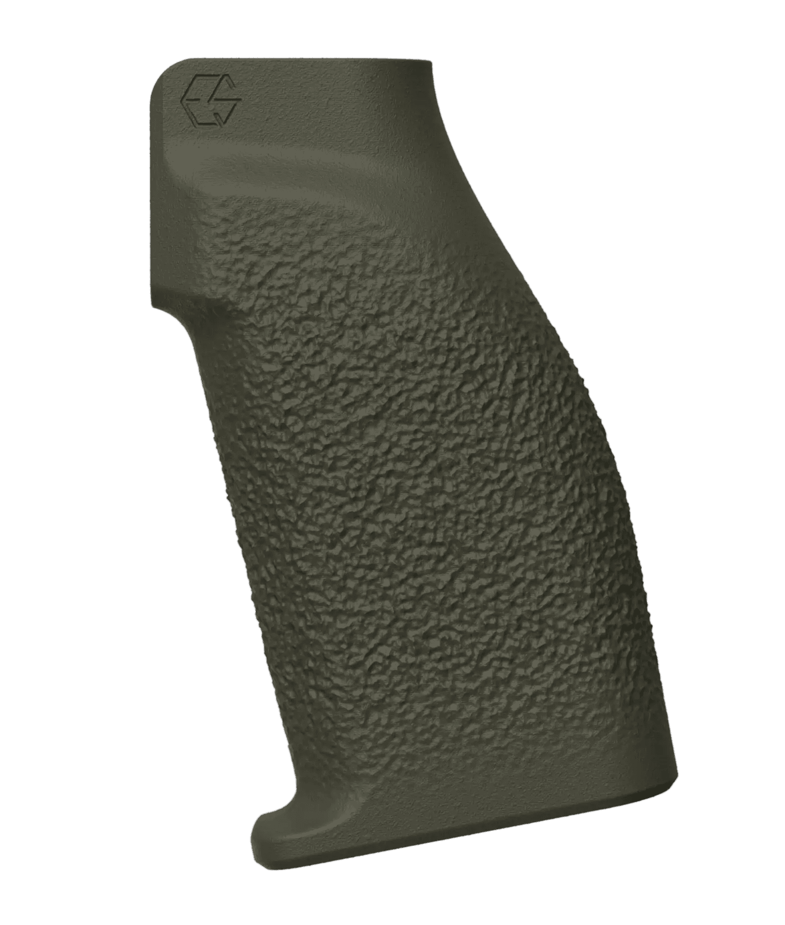 Edgar Sherman Design AR-15 Granite Grip Fine Ranger Green