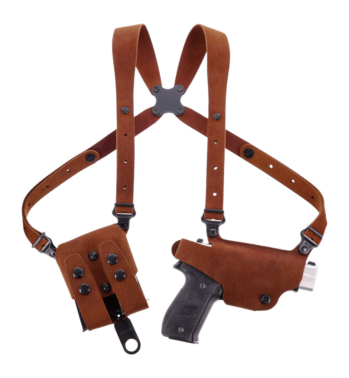 Galco Classic Lite 2.0 Shoulder Holster System for Autos Natural Tan