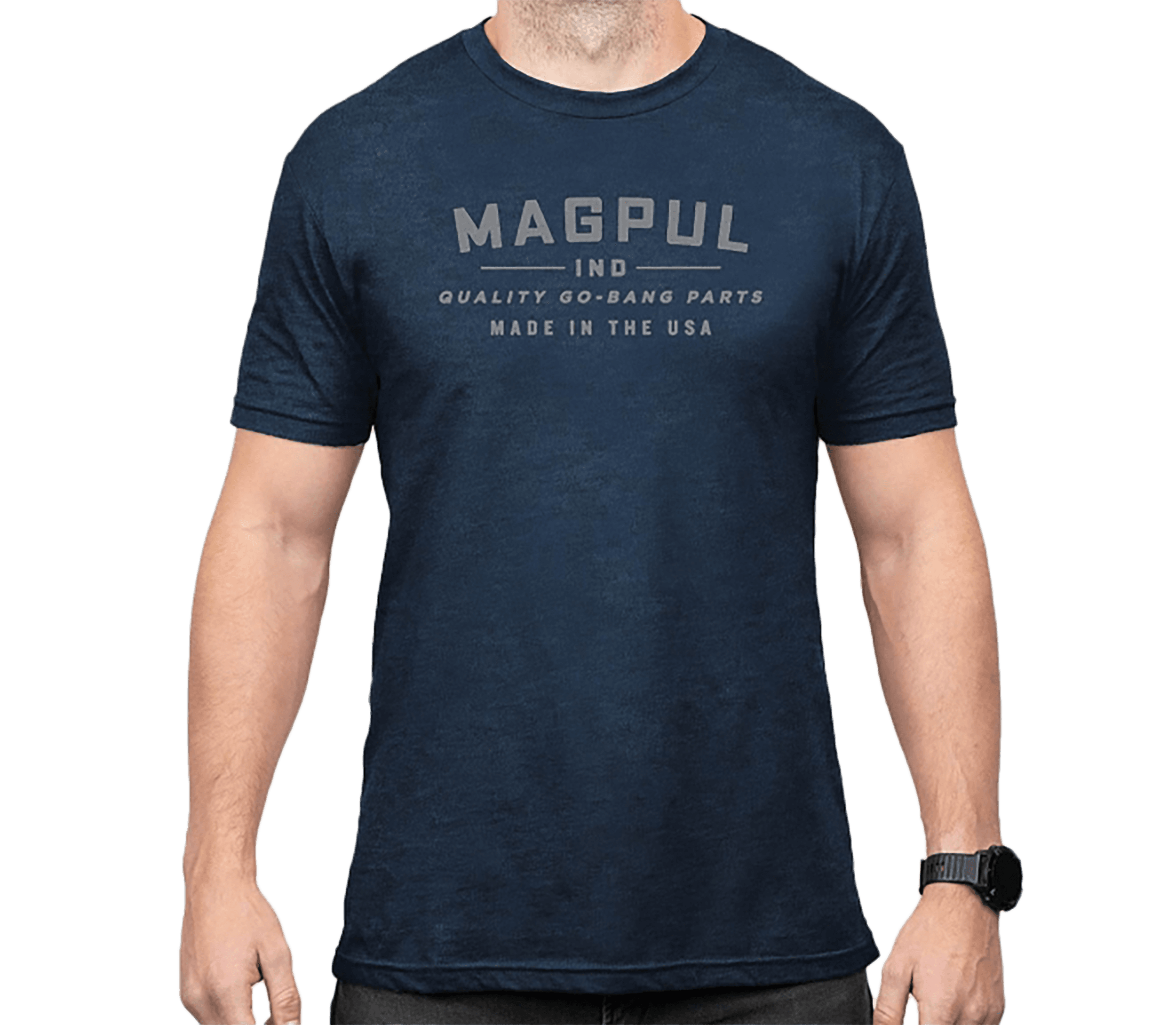 Magpul Go Bang Parts T-Shirt Navy Heather Small