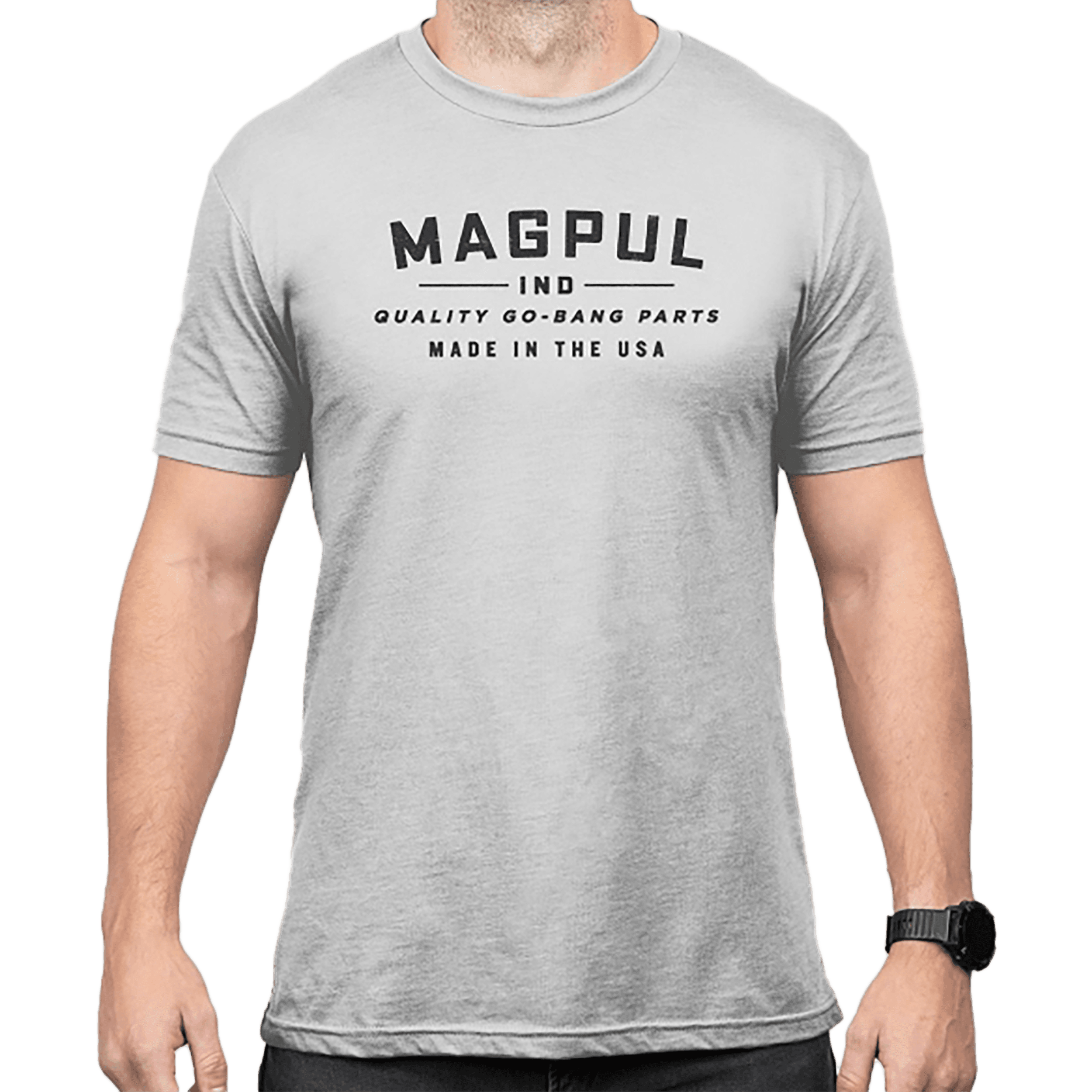 Magpul Go Bang Parts T-Shirt Stone Gray Heather Large