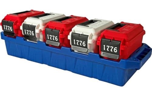 MTM Case-Gard 1776 Ammo Crate with 5 Mini Ammo Cans