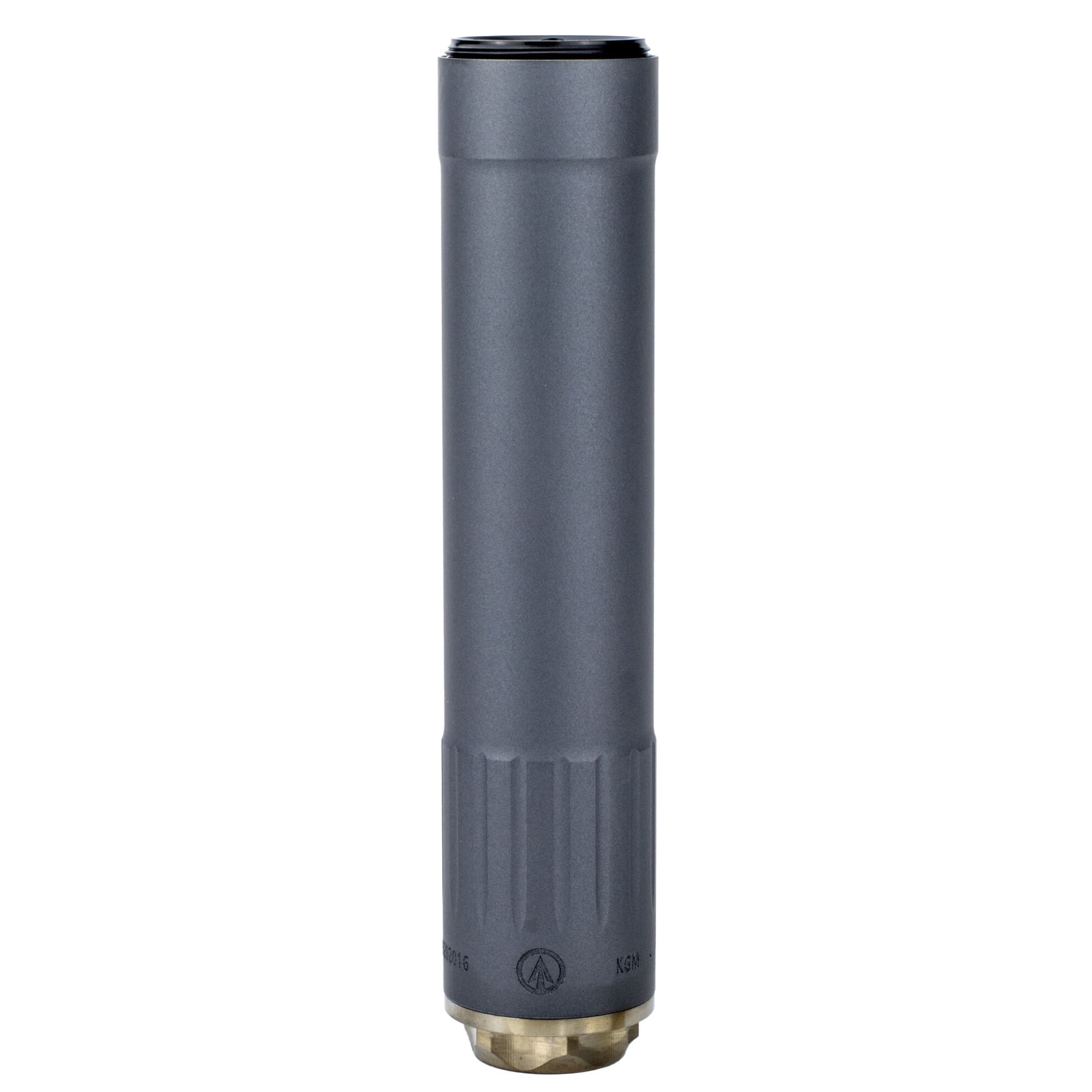 KGM RF22 22 Cal Direct Thread Suppressor Gray