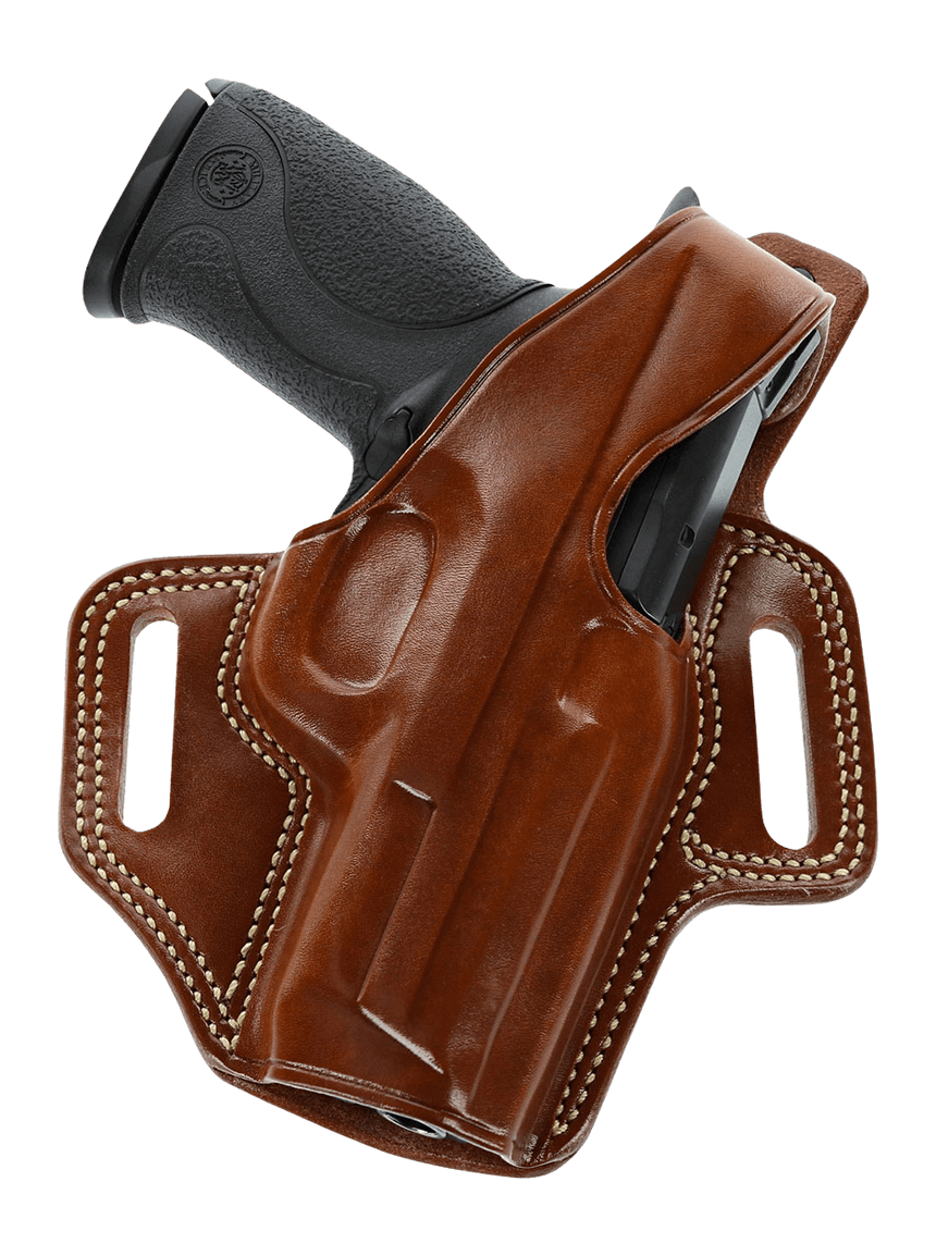Galco Fletch High Ride OWB Holster for Sig Sauer P320 X-Series and M18 Leather Tan