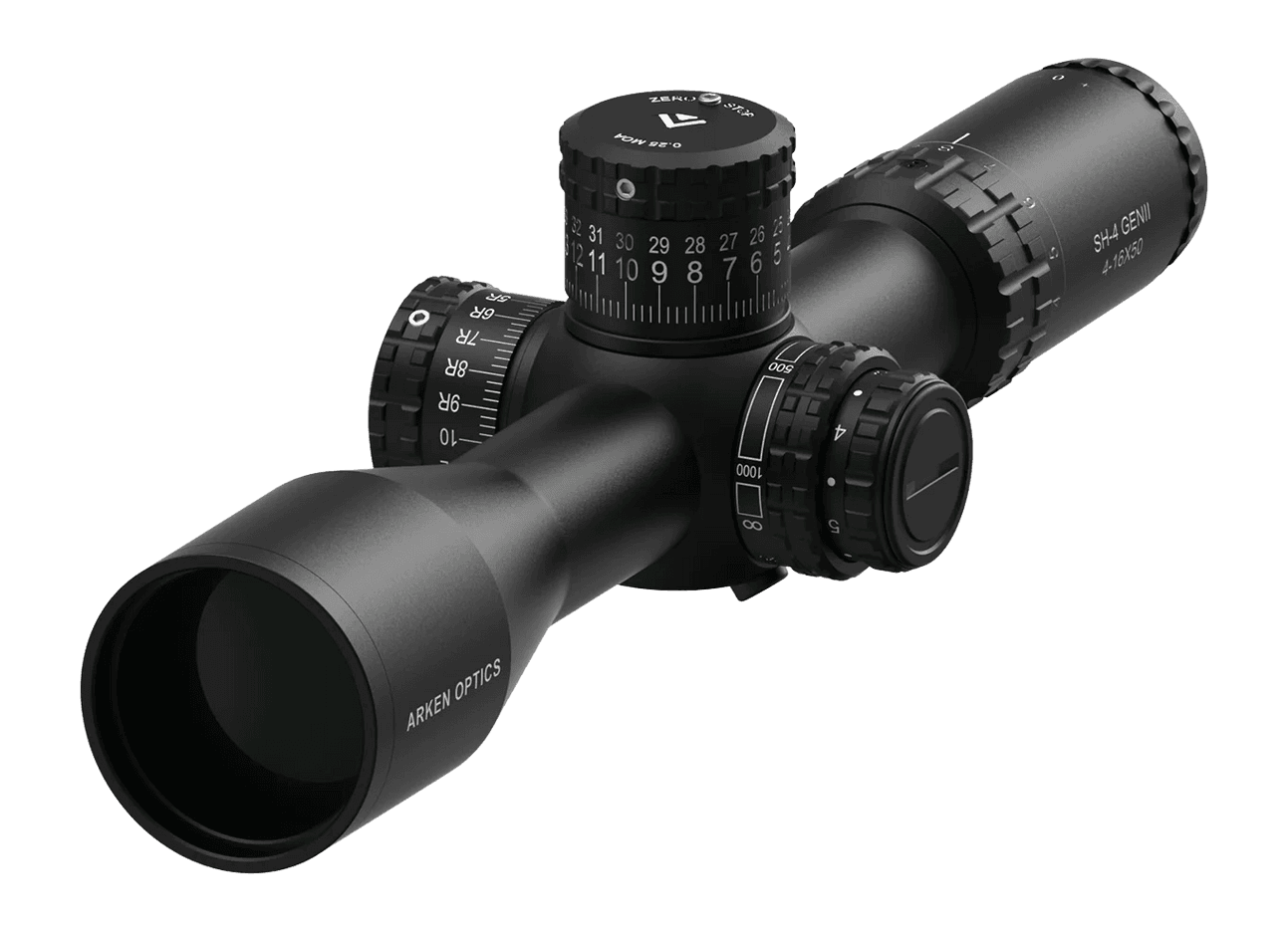 Arken SH4 Gen II 4-16x50mm FFP 34mm MRAD VHR Riflescope