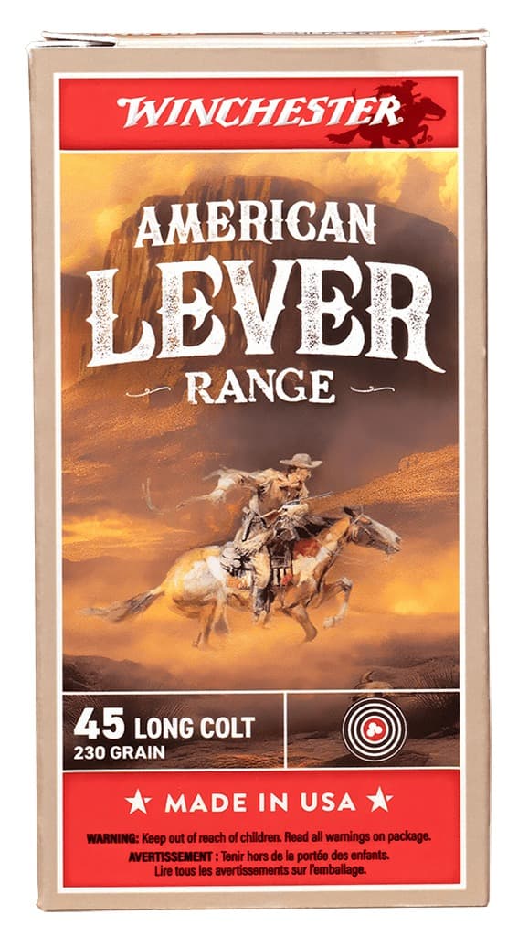 Winchester American Lever Range 45 Colt 250gr LFN 50rd Box