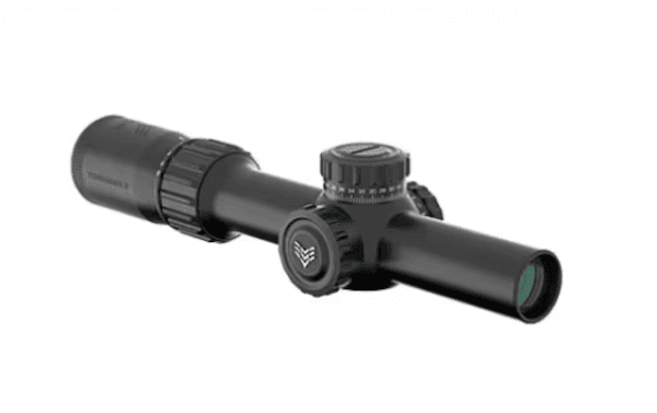 Swampfox Tomahawk II 1-6x24mm SFP BFO Amber Riflescope