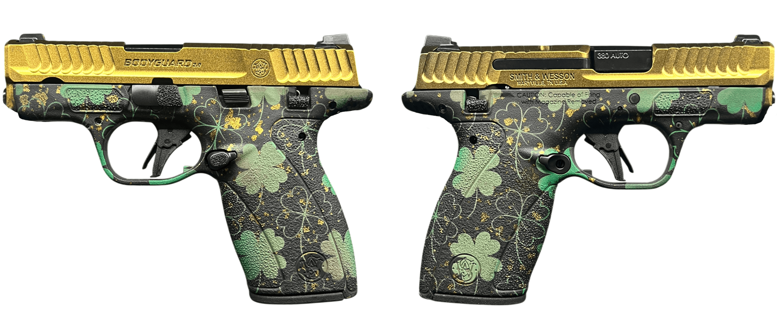 Smith & Wesson Bodyguard 2.0 Lucky 380 ACP 2.75" 12rd Manual Safety Pistol