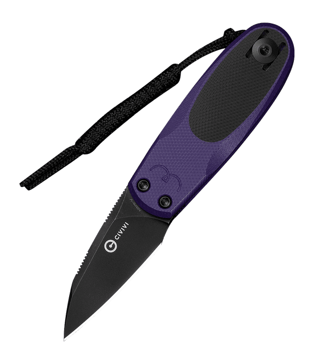 Civivi Purr Knife Purple and Black G10