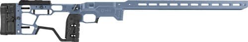 MDT ACC Elite Chassis System for Remington 700 Short Action Titanium Blue