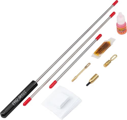 Pro-Shot Universal Cleaning Kit 30" 3 Piece Rod 22 Cal to 12 GA