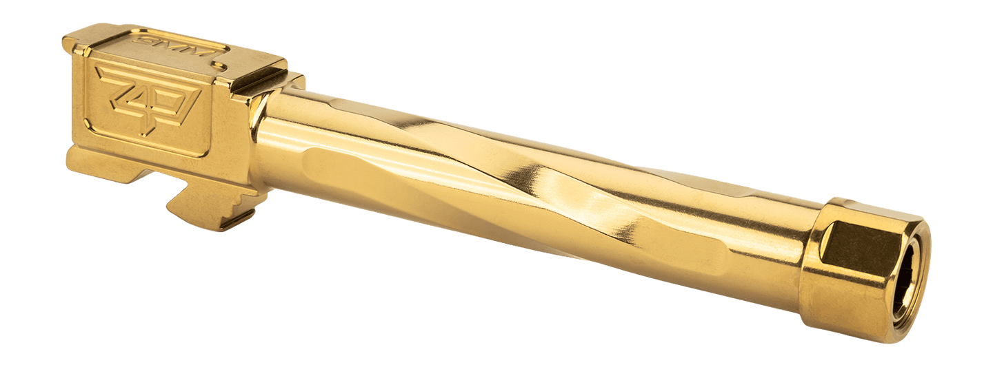 Zaffiri Precision Glock 17 Gen 1-4 Threaded Barrel 9mm Gold