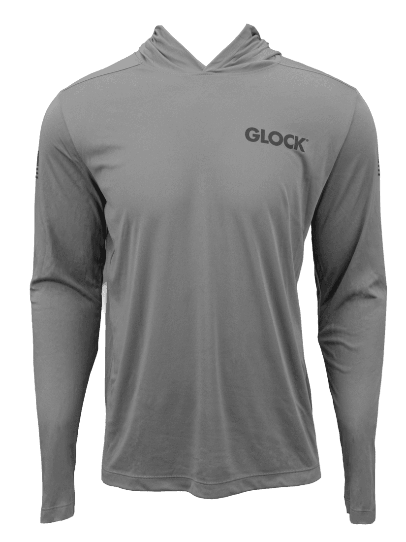 Glock Hooded Performance Shirt 3X-Large Gray