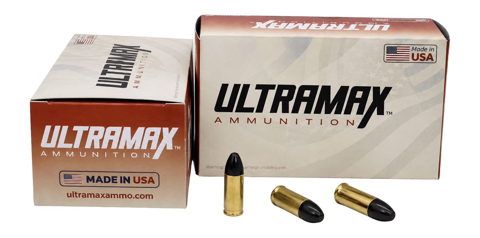 Ultramax 9mm 147gr Round Nose 50rd Box