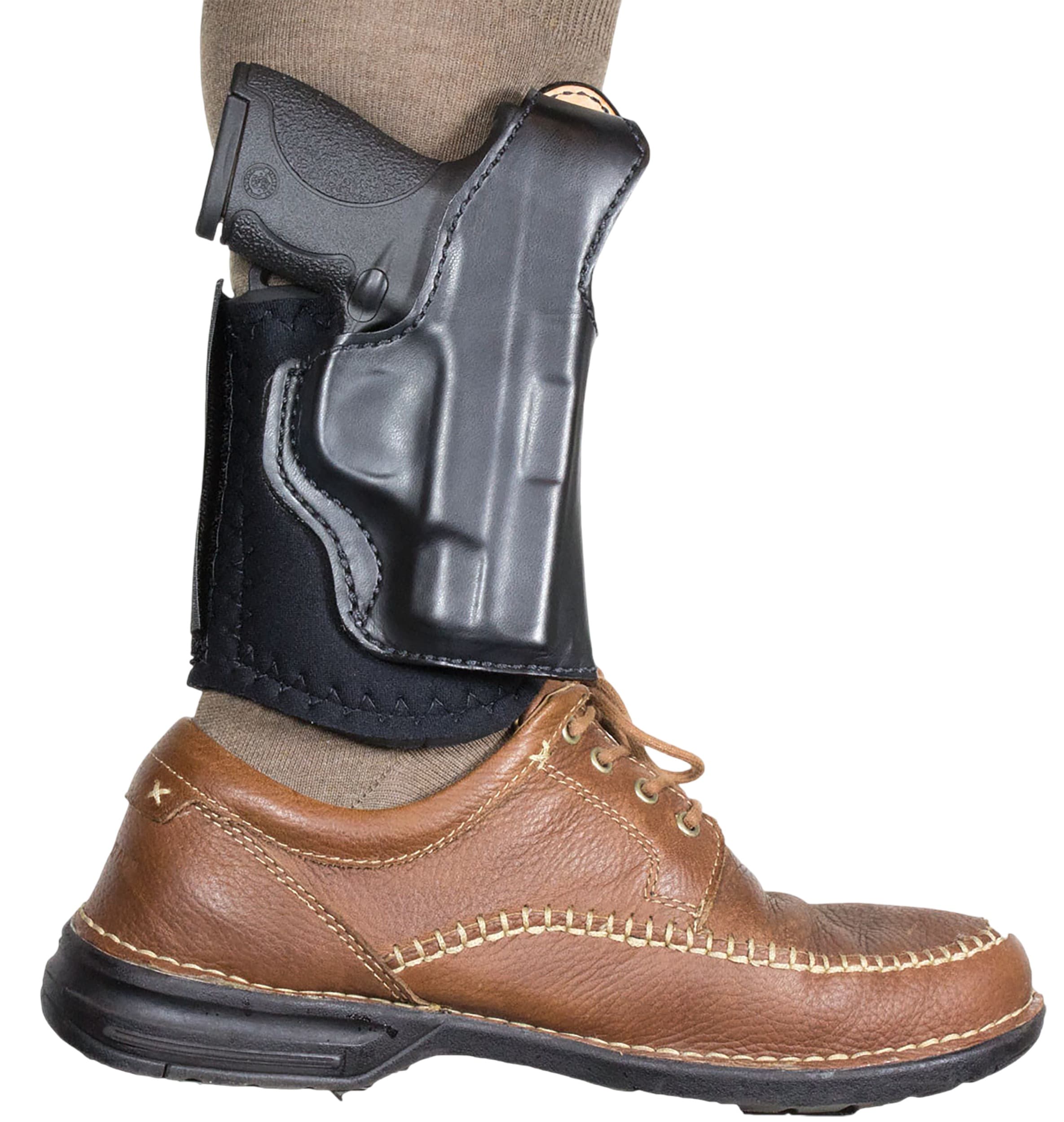 DeSantis Die Hard Ankle Holster for S&W Bodyguard 2.0 Leather