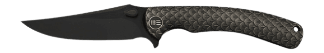 WE Knife Dracarys 3.58" Titanium Frame Lock Knife Bronze/Black