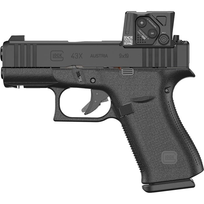 Glock 43X MOS 9mm 3.41" 15rd Aimpoint COA Pistol