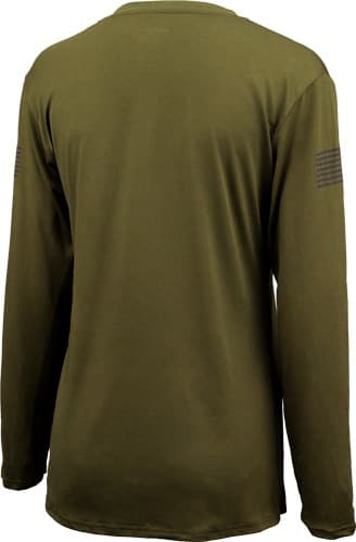Glock Ladies Long Sleeve Performance Shirt Green Medium