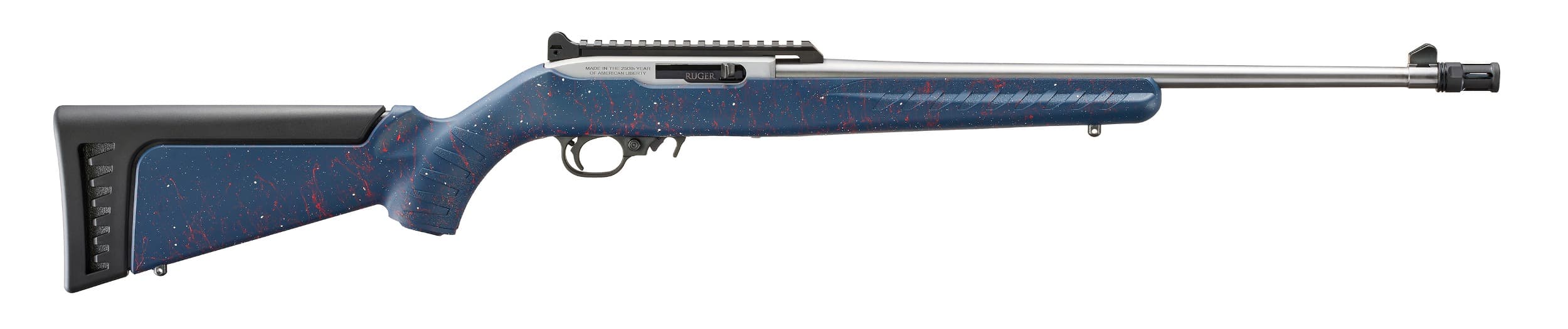 Ruger 10/22 250th Anniversary 22 LR 18.5" 10rd Liberty Blue Rifle