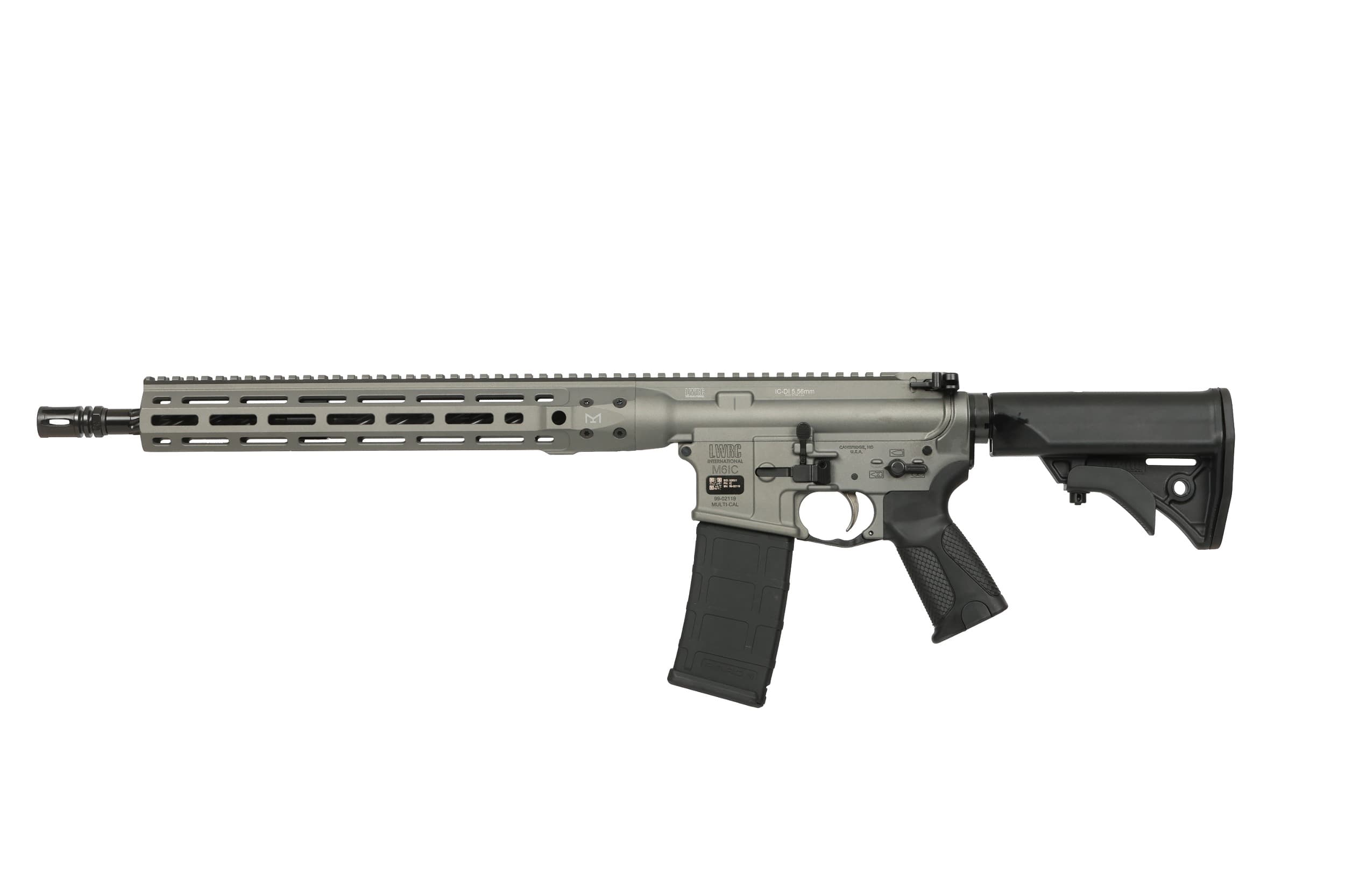LWRC IC-DI 5.56 NATO 16.1" 30rd Gray Rifle