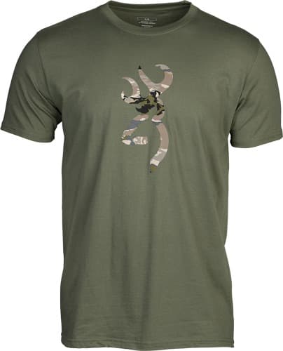 Browning Camo Short Sleeve T-Shirt Large