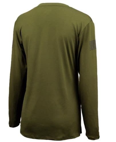 Glock Hooded Performance Long Sleeve Shirt Grey M