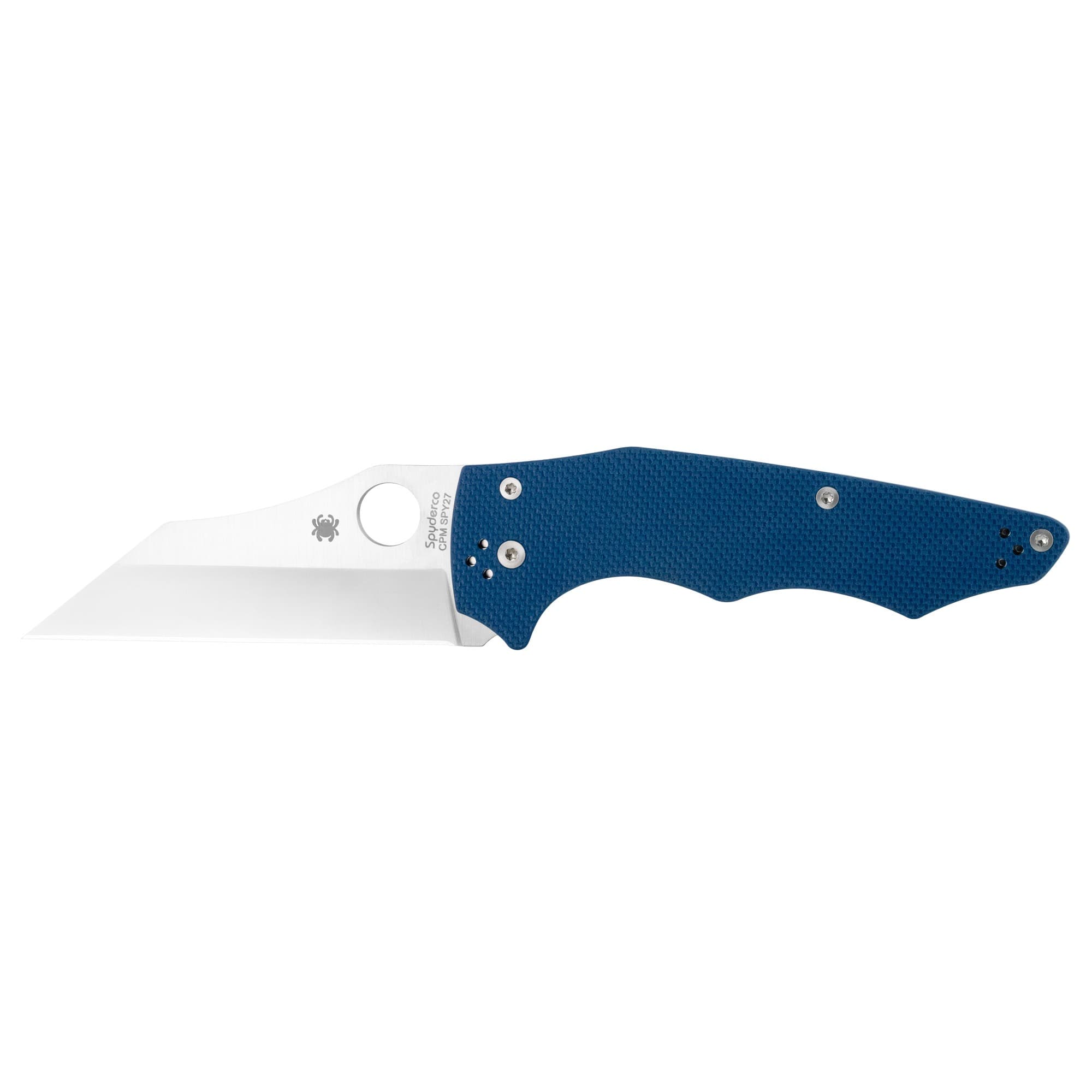 Spyderco YoJumbo 3.98" Cobalt Blue Folding Knife