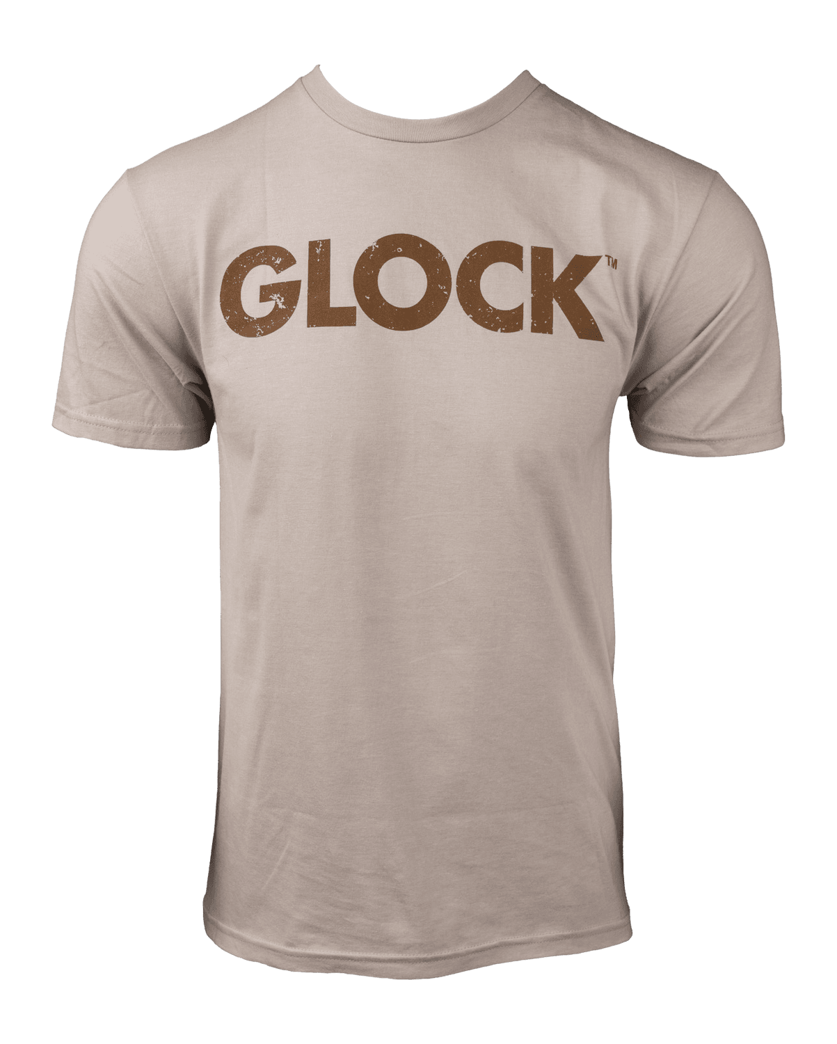 Glock Caliber Short Sleeve T-Shirt Tan 2XL