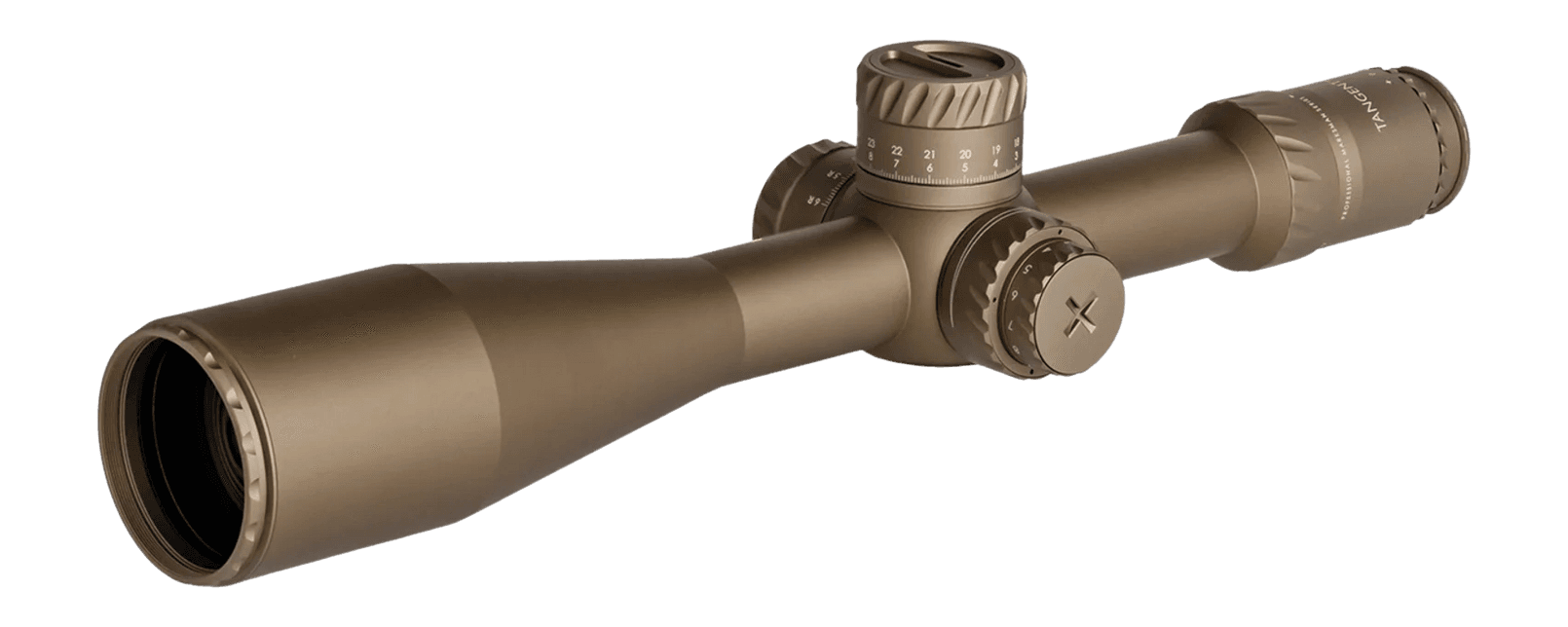 Tangent Theta TT525P 5-25x56mm Gen 3 XR Fine Riflescope Coyote