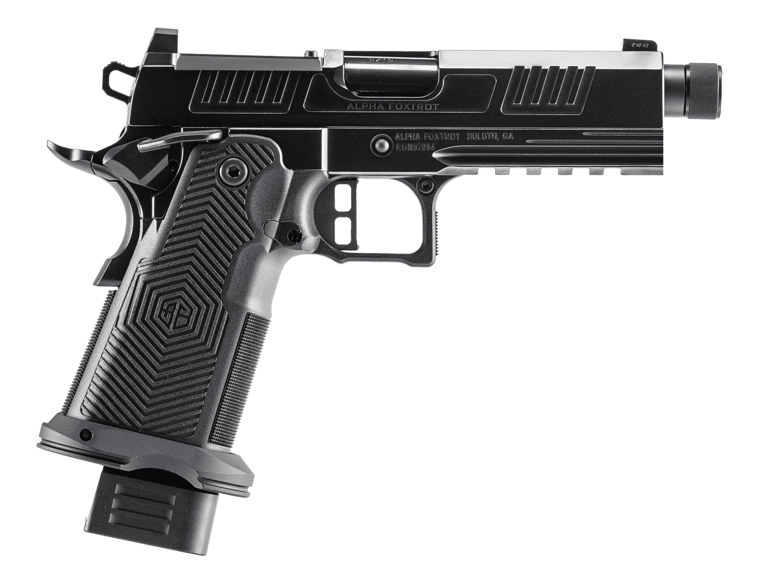 Alpha Foxtrot AF1911 Romulus 9mm 4.25" Pistol