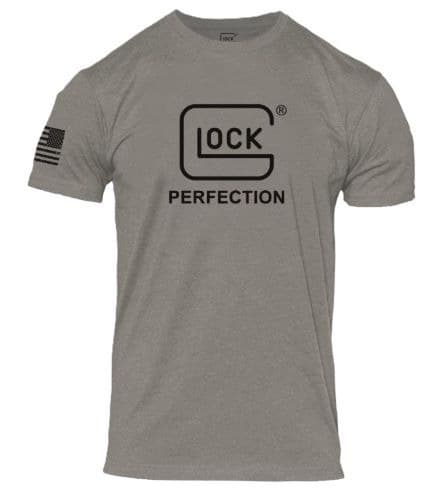 Glock Perfection T-Shirt Gray 2XL