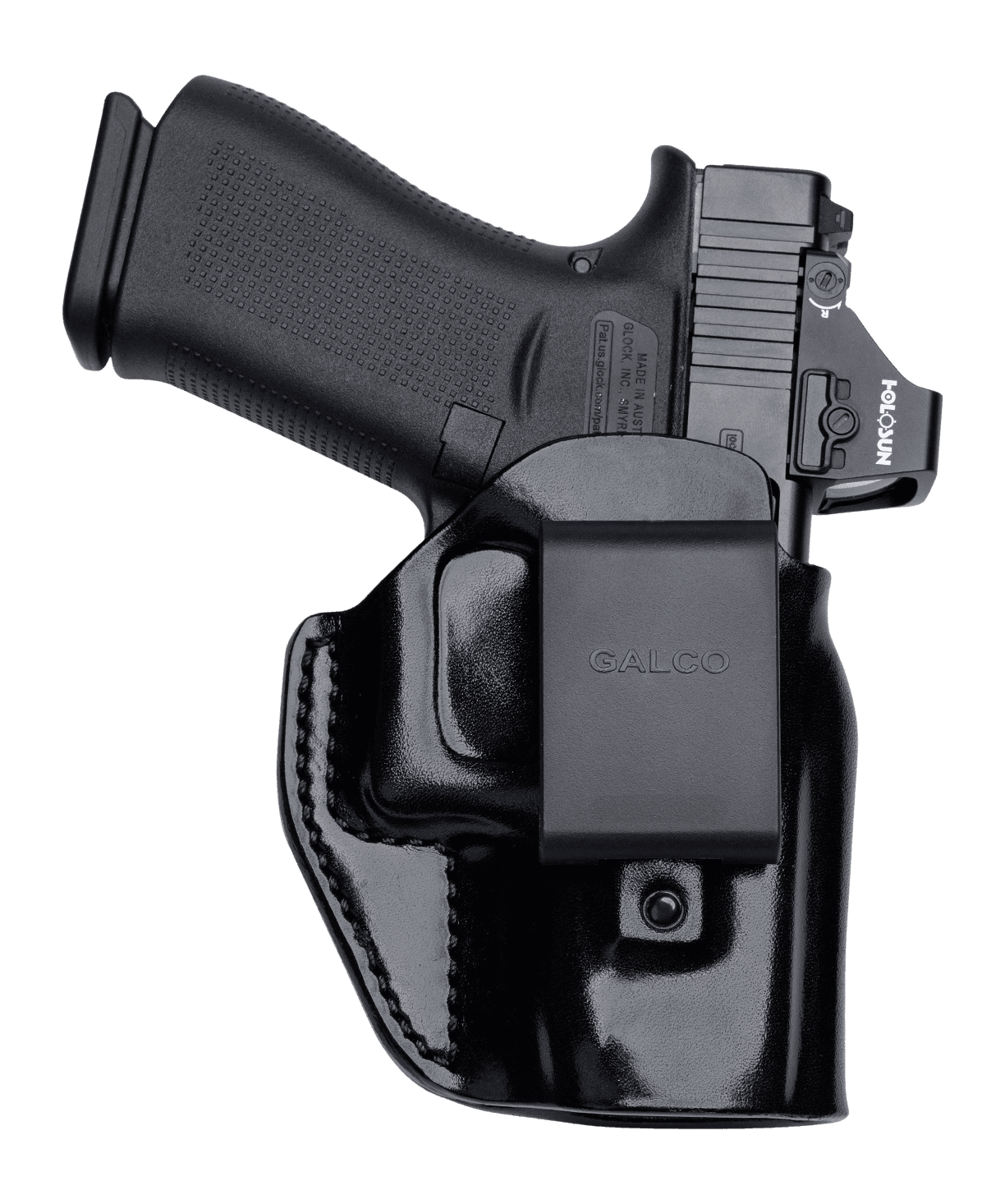 Galco Stow-N-Go Elite IWB Holster for Glock 19/23/32 Leather
