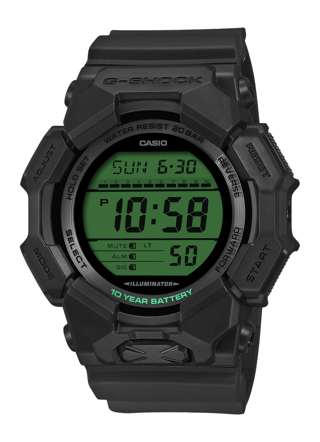 G-SHOCK GD-010 Digital Watch Electro Green