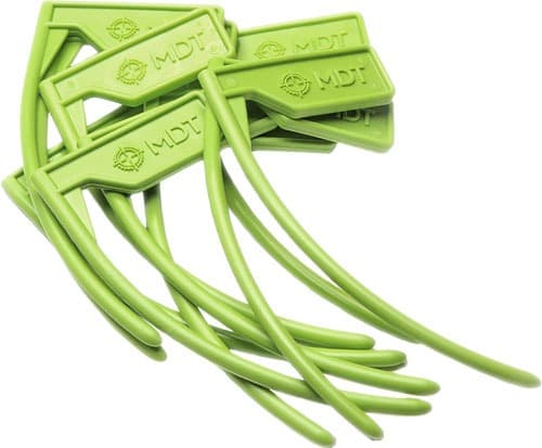MDT Chamber Flags 22 Cal and Up Green 10 Pack